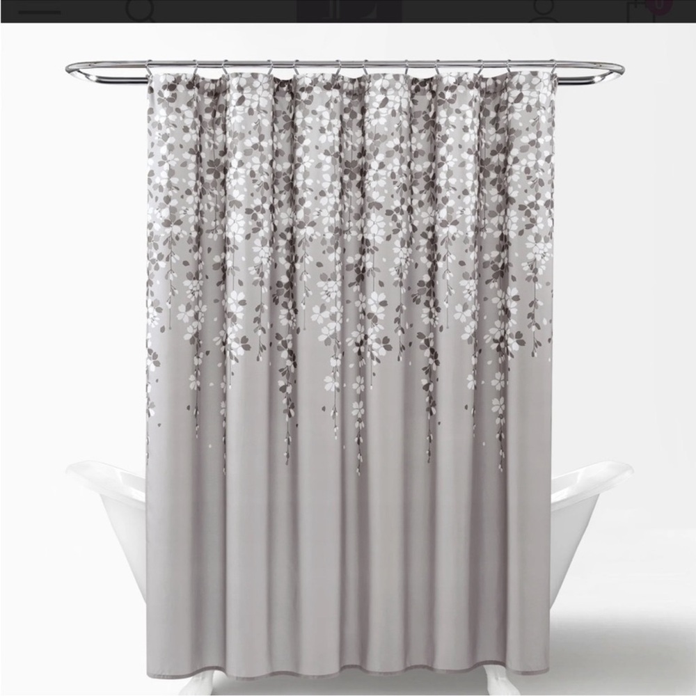 LUSH DECOR shower curtain NIP